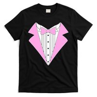 Pink Tux Party Tuxedo T-Shirt