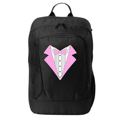 Pink Tux Party Tuxedo City Backpack