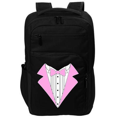 Pink Tux Party Tuxedo Impact Tech Backpack