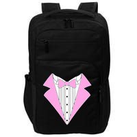 Pink Tux Party Tuxedo Impact Tech Backpack