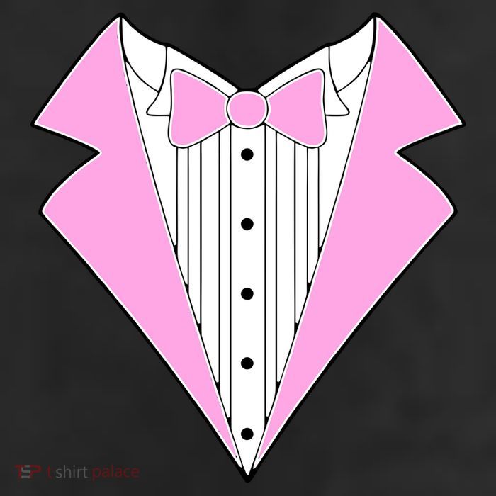 Pink Tux Party Tuxedo Beanie