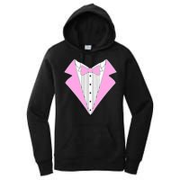 Pink Tux Party Tuxedo Women's Pullover Hoodie