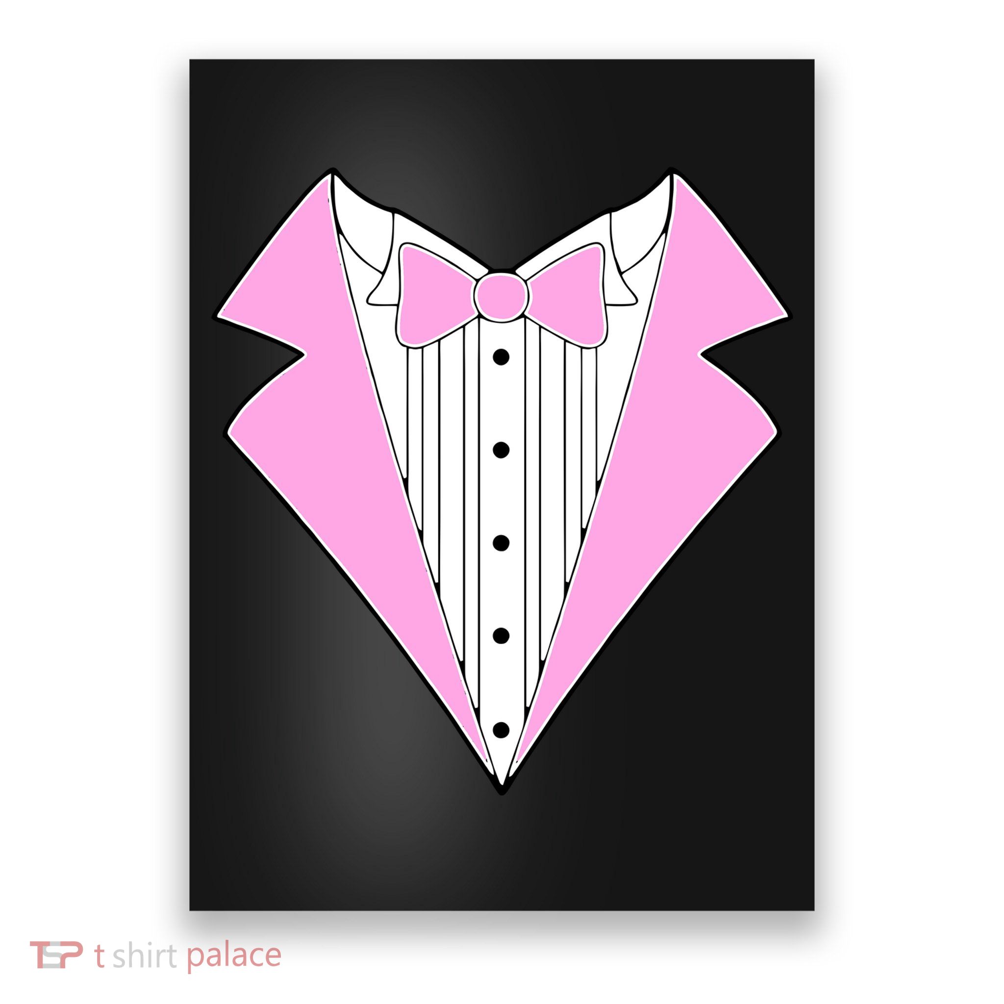 Pink Tux Party Tuxedo Poster
