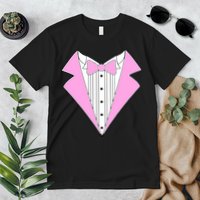 Pink Tux Party Tuxedo Premium T-Shirt