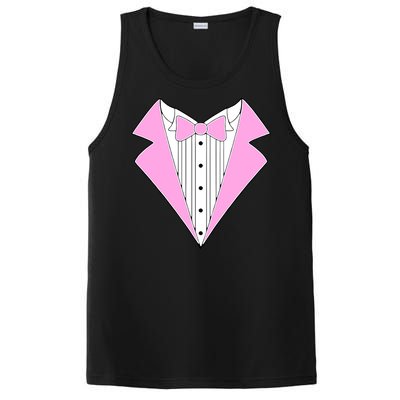 Pink Tux Party Tuxedo PosiCharge Competitor Tank