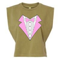Pink Tux Party Tuxedo Garment-Dyed Women's Muscle Tee