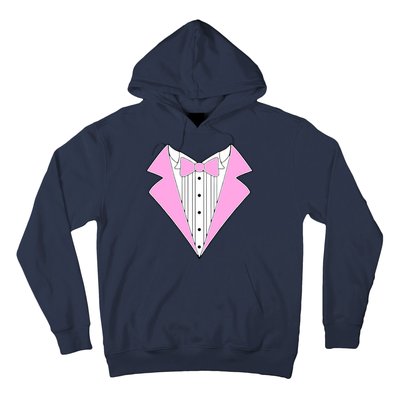 Pink Tux Party Tuxedo Hoodie