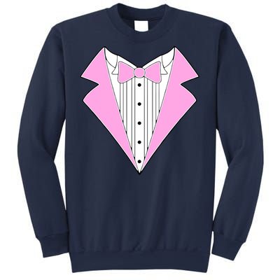 Pink Tux Party Tuxedo Sweatshirt