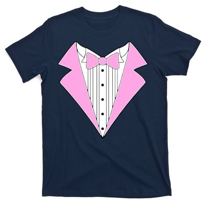 Pink Tux Party Tuxedo T-Shirt