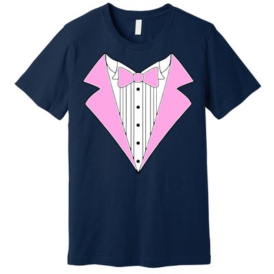 Pink Tux Party Tuxedo Premium T-Shirt