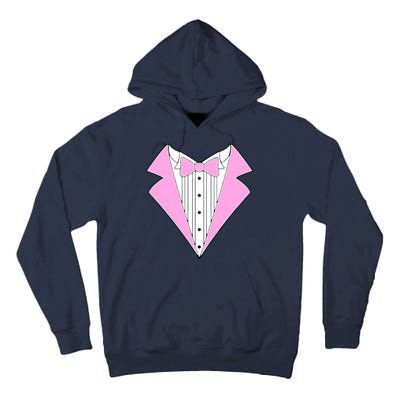 Pink Tux Party Tuxedo Tall Hoodie