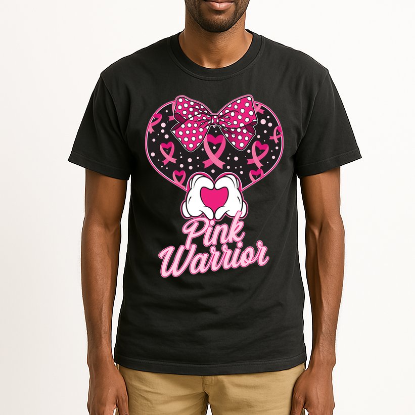 Pink Warrior Breast Cancer Awareness Tall T-Shirt
