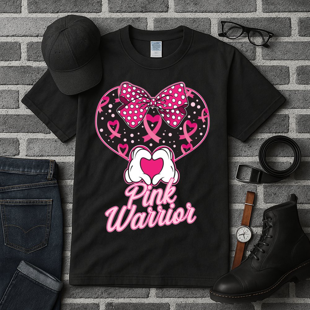 Pink Warrior Breast Cancer Awareness Tall T-Shirt
