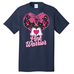 Pink Warrior Breast Cancer Awareness Tall T-Shirt