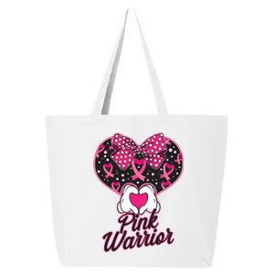 Pink Warrior Breast Cancer Awareness 25L Jumbo Tote