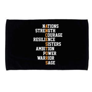 Proud Indigenous Our Ancestors Are Native Americans Microfiber Hand Towel