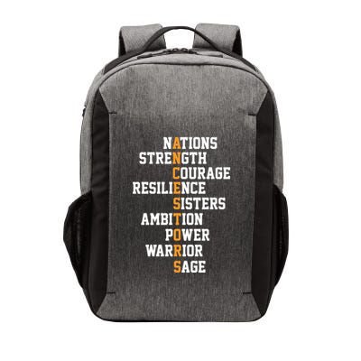 Proud Indigenous Our Ancestors Are Native Americans Vector Backpack