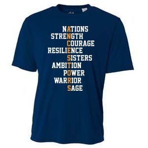 Proud Indigenous Our Ancestors Are Native Americans Cooling Performance Crew T-Shirt