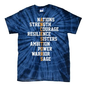 Proud Indigenous Our Ancestors Are Native Americans Tie-Dye T-Shirt