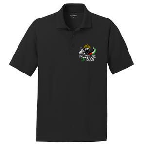 Palestine Is Ours Free Palestine Rights Matter Gift PosiCharge RacerMesh Polo