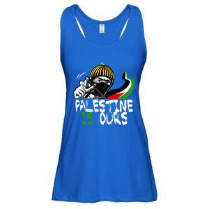 Palestine Is Ours Free Palestine Rights Matter Gift Ladies Essential Flowy Tank