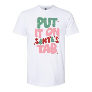 Put It On Santas Tab Retro Christmas Softstyle CVC T-Shirt