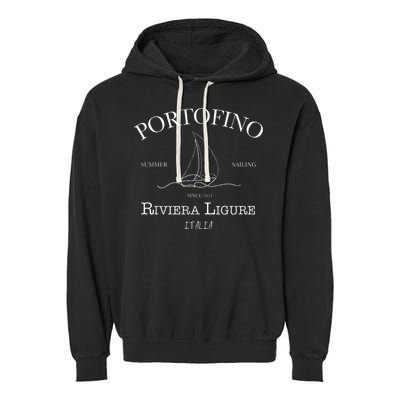 Portofino Italy Garment-Dyed Fleece Hoodie