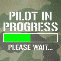 Pilot In Progress Funny Flight School Student Legacy Tie Dye Trucker Hat