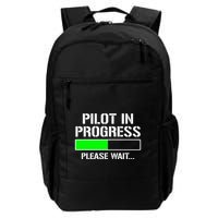 Pilot In Progress Funny Flight School Student Backpack