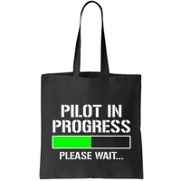 Pilot In Progress Funny Flight School Student Bag