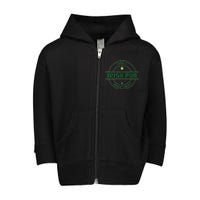 Paddy's Irish Pub Whiskey And Ale St Patrick's Day Toddler Zip Fleece Hoodie