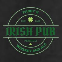 Paddy's Irish Pub Whiskey And Ale St Patrick's Day Adult Drive Performance Visor