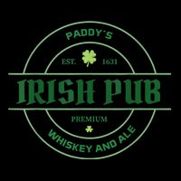 Paddy's Irish Pub Whiskey And Ale St Patrick's Day Flatbill Hat