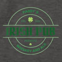 Paddy's Irish Pub Whiskey And Ale St Patrick's Day Vector Backpack
