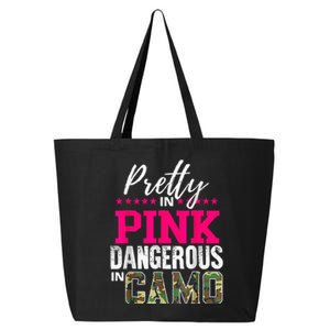 Pretty In Pinks D.Angerous In Camo Hunting 25L Jumbo Tote