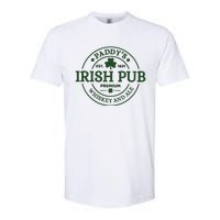 Paddy's Irish Pub Est 1631 Whiskey And Ale Irish St Patrick's Day Softstyle CVC T-Shirt