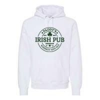 Paddy's Irish Pub Est 1631 Whiskey And Ale Irish St Patrick's Day Premium Hoodie