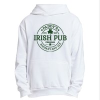 Paddy's Irish Pub Est 1631 Whiskey And Ale Irish St Patrick's Day Urban Pullover Hoodie