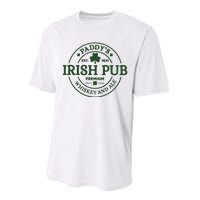 Paddy's Irish Pub Est 1631 Whiskey And Ale Irish St Patrick's Day Performance Sprint T-Shirt