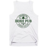 Paddy's Irish Pub Est 1631 Whiskey And Ale Irish St Patrick's Day Tank Top