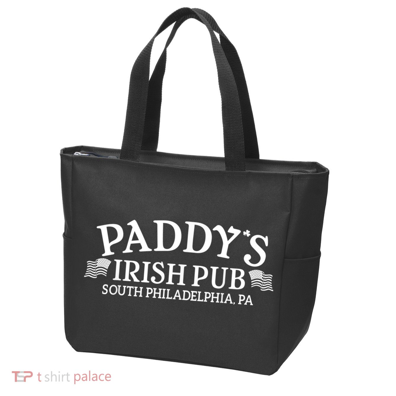 Paddy's Irish Pub St. Patrick's Day Zip Tote Bag