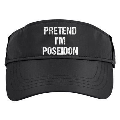 Pretend Im Poseidon Costume Greek God Halloween Party Adult Drive Performance Visor