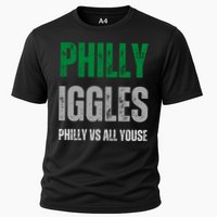Philly Iggles Philly Vs All Youse Cooling Performance Crew T-Shirt