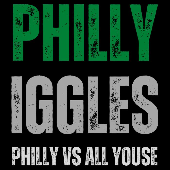 Philly Iggles Philly Vs All Youse Cooling Performance Crew T-Shirt