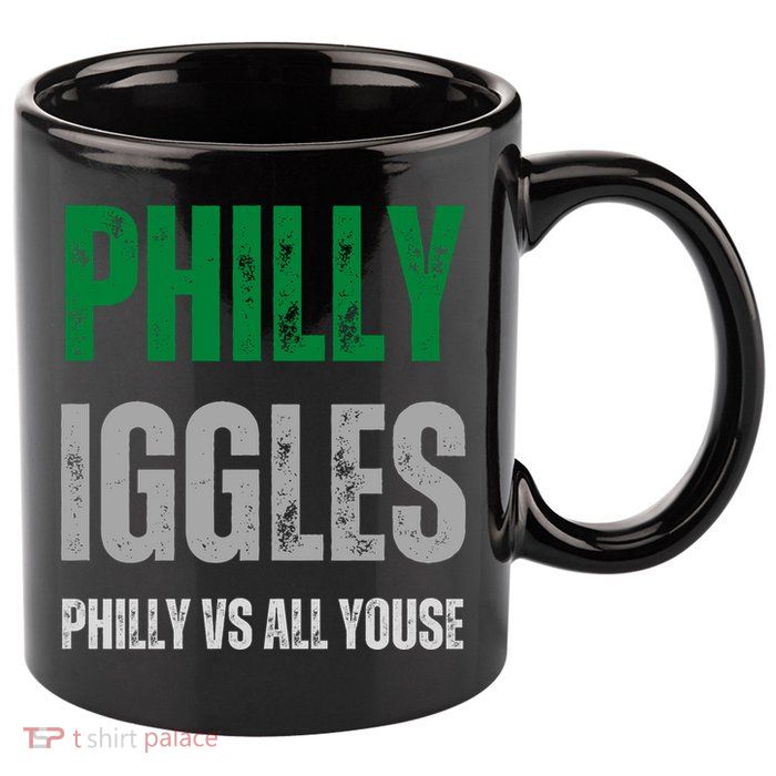 Philly Iggles Philly Vs All Youse 11oz C Handle Ceramic Mug