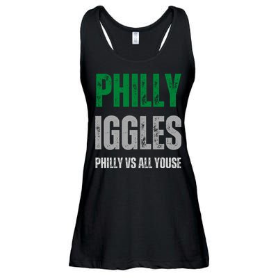 Philly Iggles Philly Vs All Youse Ladies Essential Flowy Tank