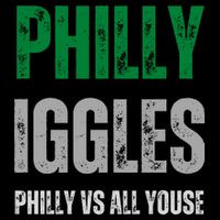 Philly Iggles Philly Vs All Youse Youth Performance Sprint T-Shirt
