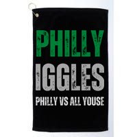 Philly Iggles Philly Vs All Youse Golf Towel