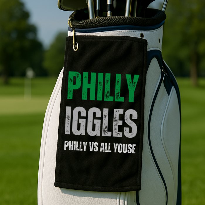 Philly Iggles Philly Vs All Youse Golf Towel
