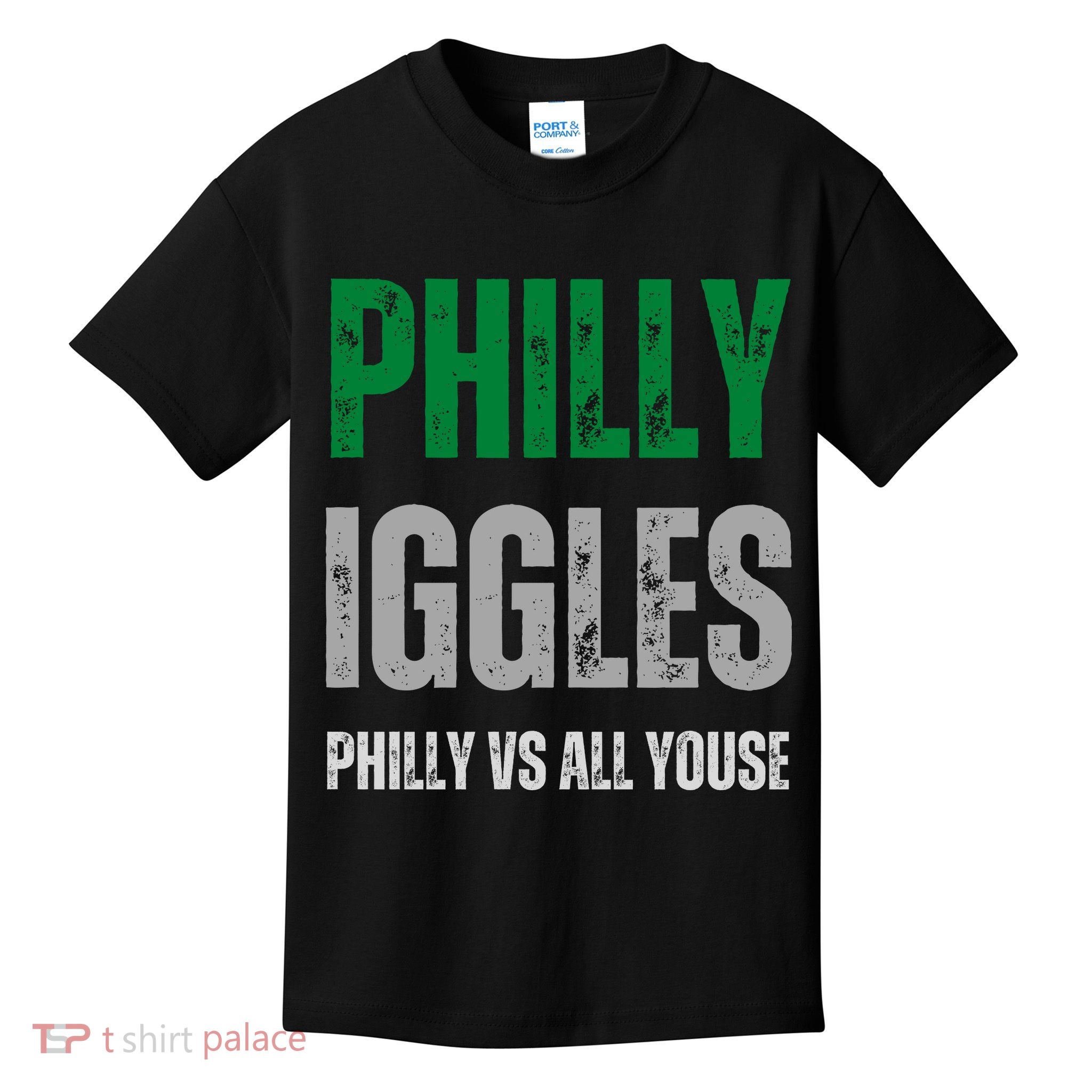 Philly Iggles Philly Vs All Youse Kids T-Shirt